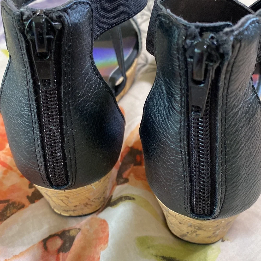 Justice black sandals - Picture 2 of 4